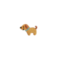 Dog 2.8*1.9cm