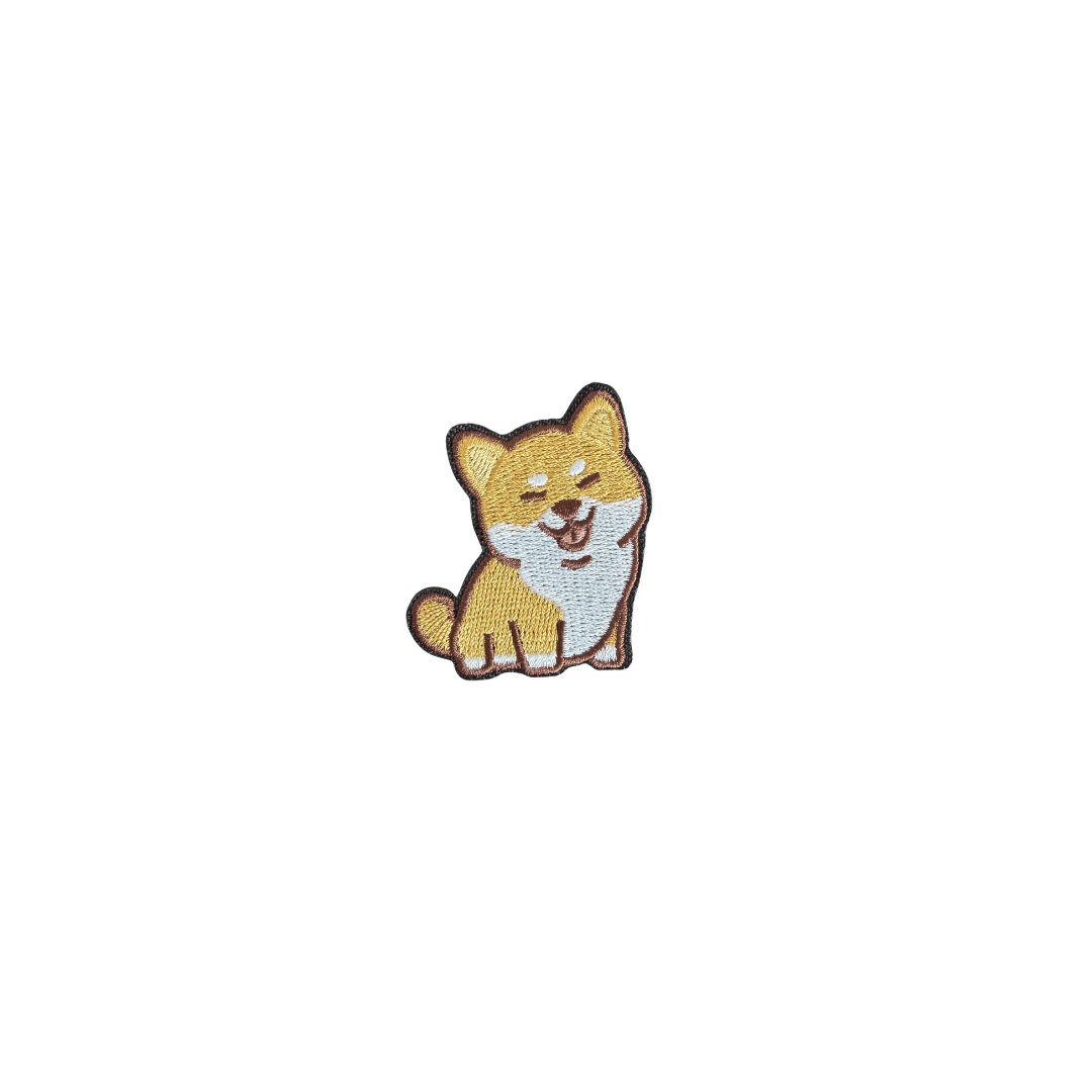 Winking Dog 5.1*4.3cm