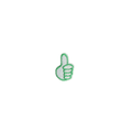 Thumbs Up Good Like 1.9*2.1cm