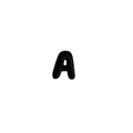 Black Alphabets (S)