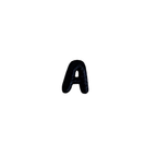 Black Alphabets (S)