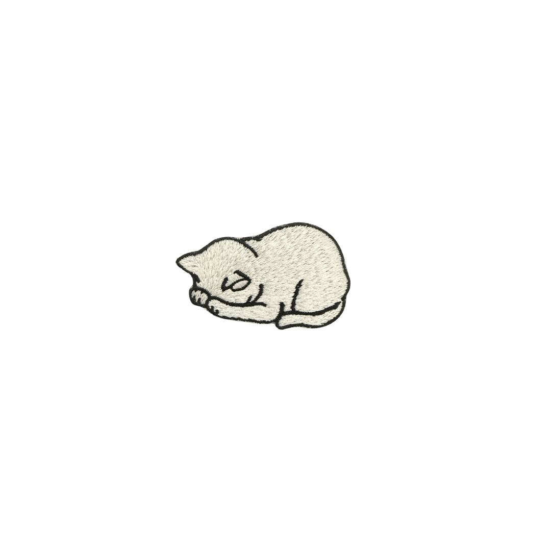 White Cat 5.5*3.5cm
