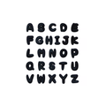 Black Alphabets (M)