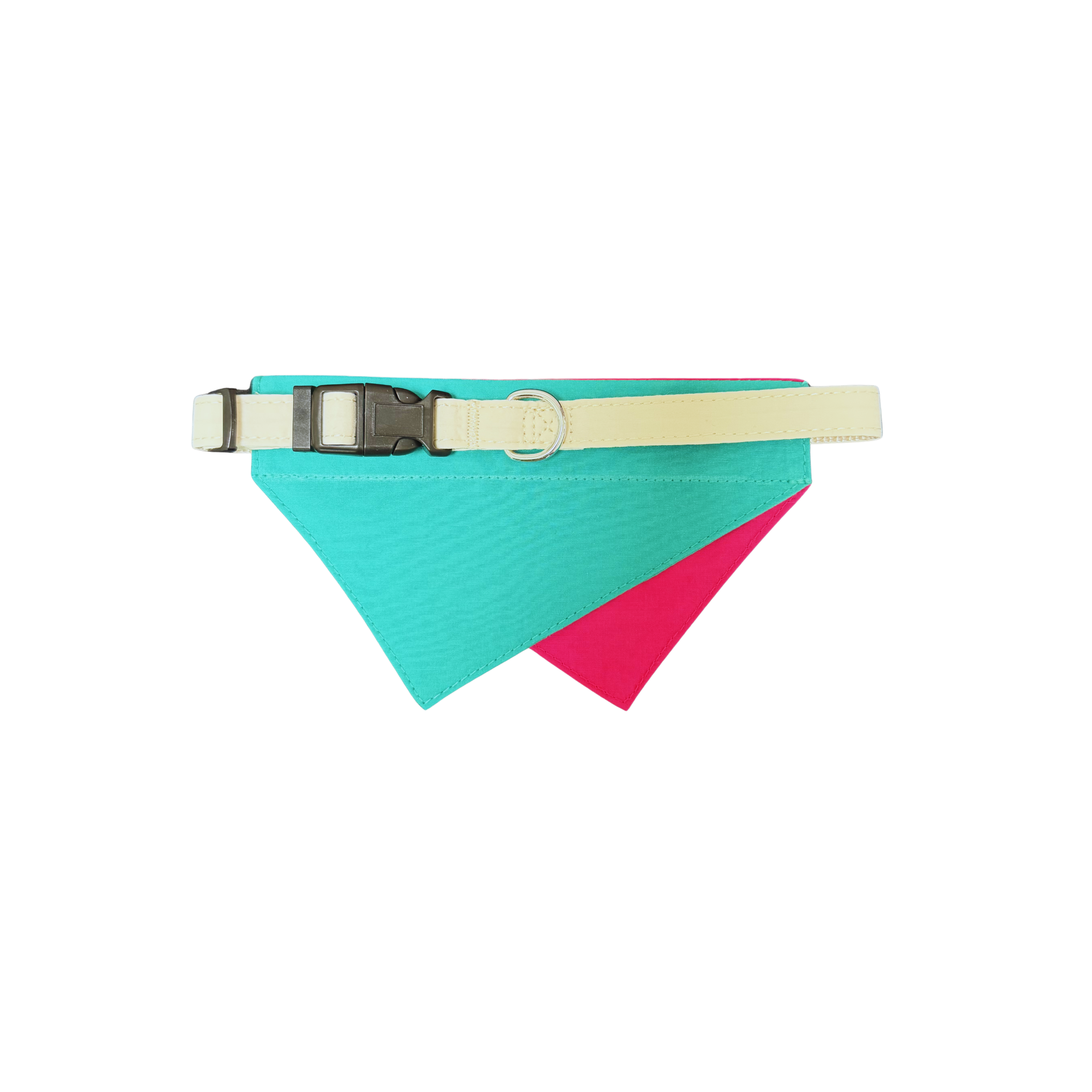 Pink & Teal Reversible Bandana