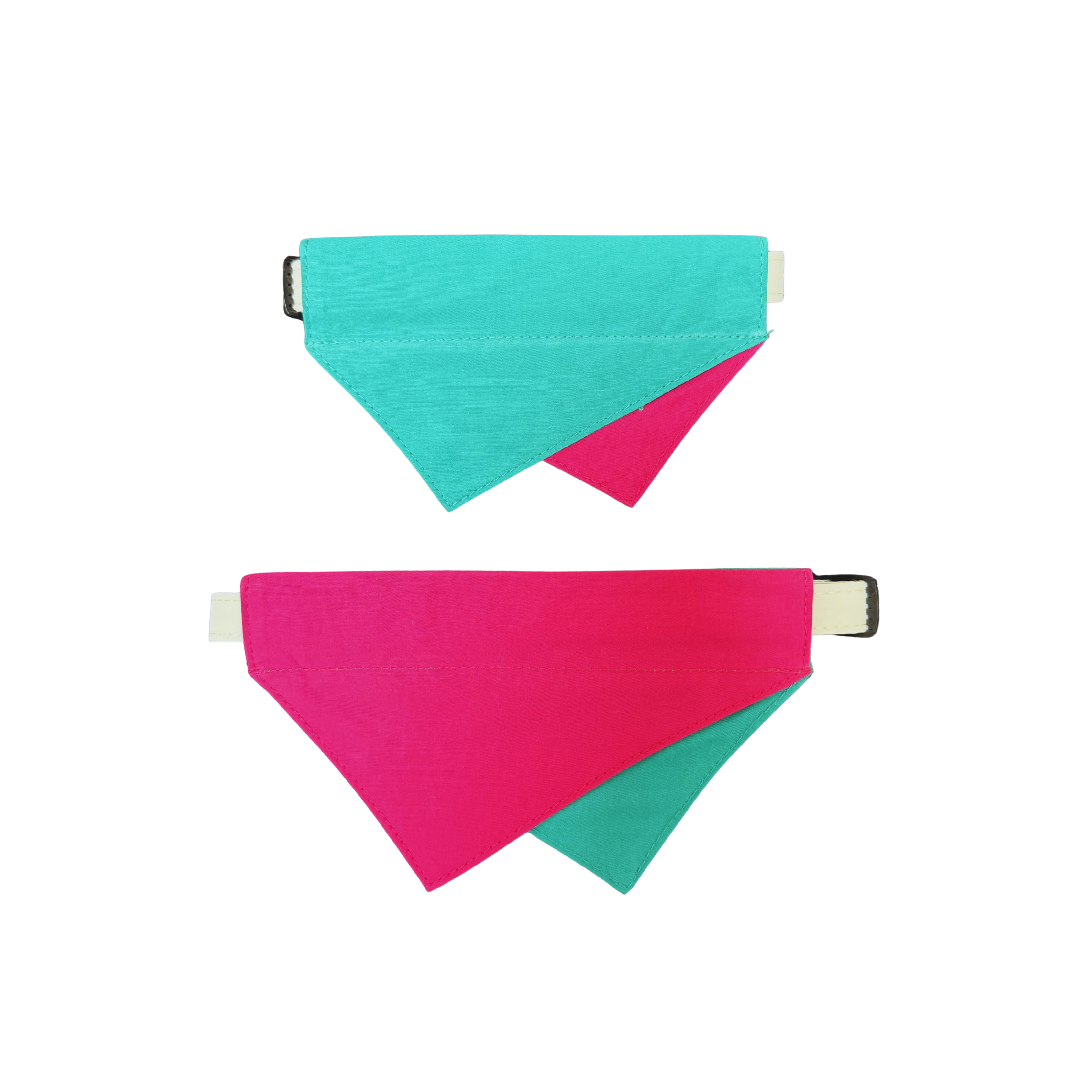 Pink & Teal Reversible Bandana