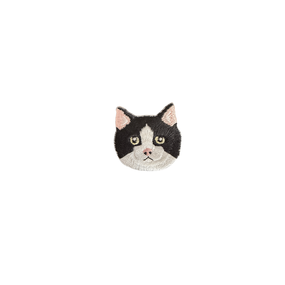 Black & White Cat 4*4cm