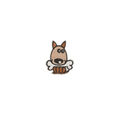 Dog 5.4*4.5cm