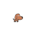 Dog 5.5*5cm
