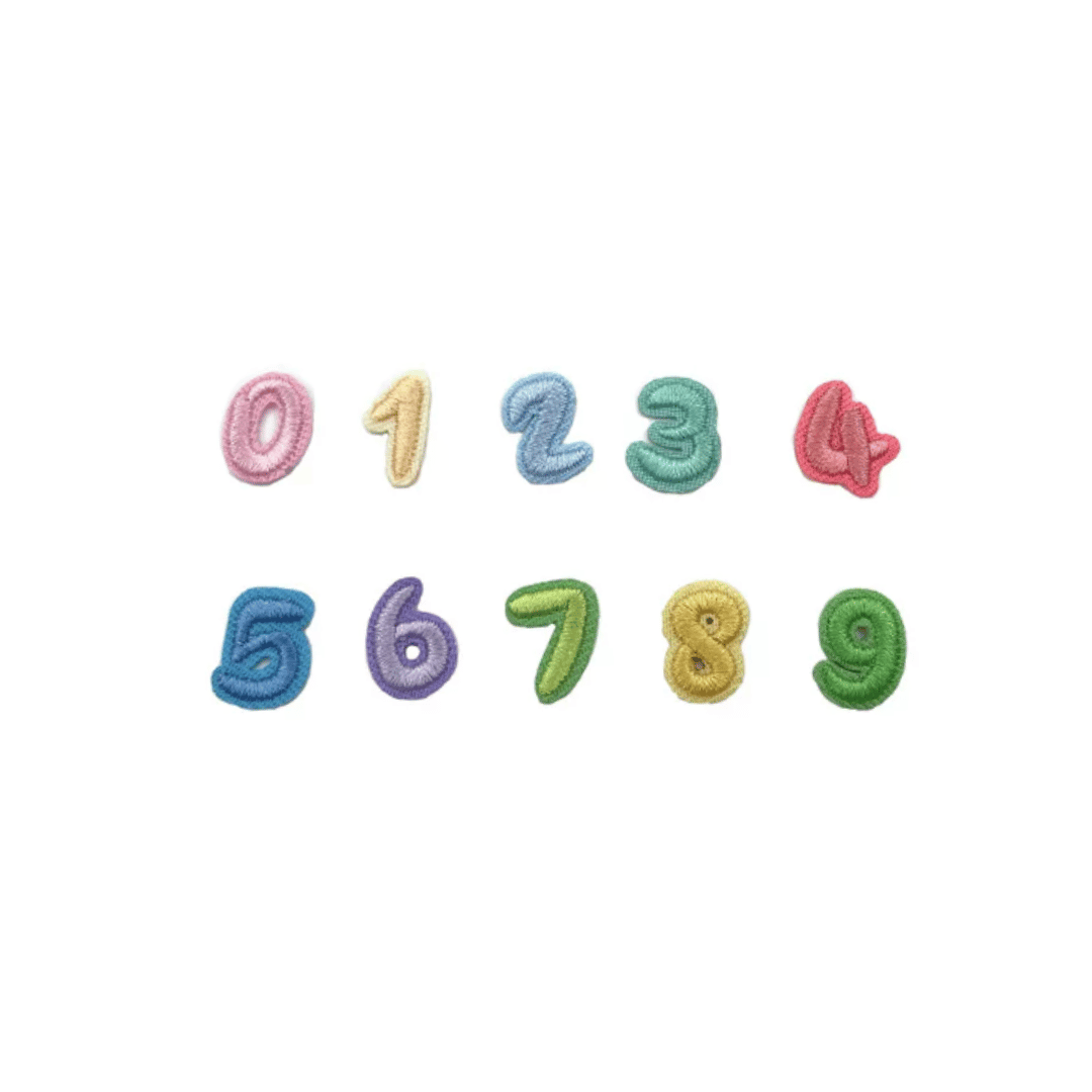 Macaron Numbers (1 piece) 1.5cm*1.5cm