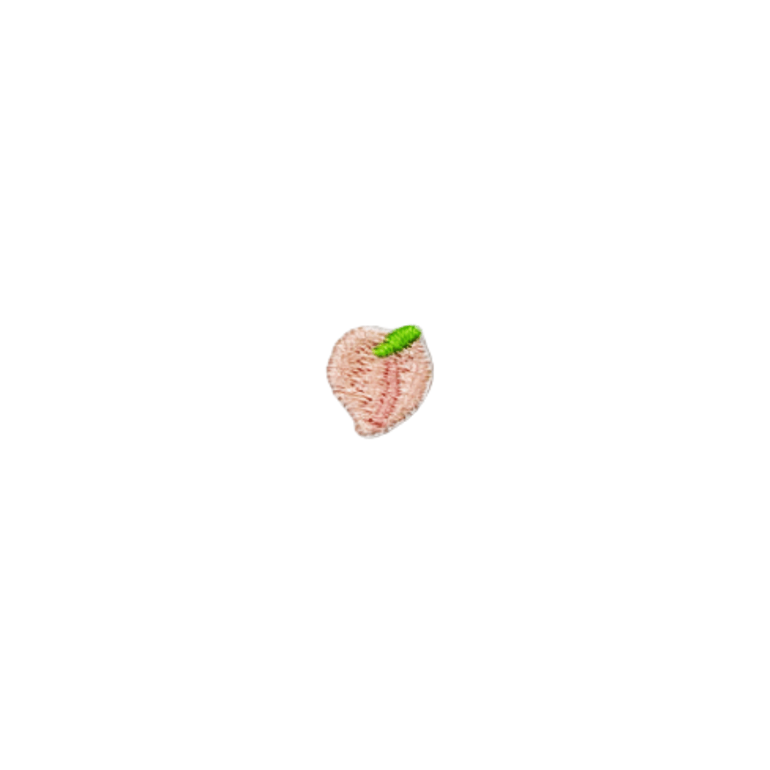 Peach 1*1.5cm