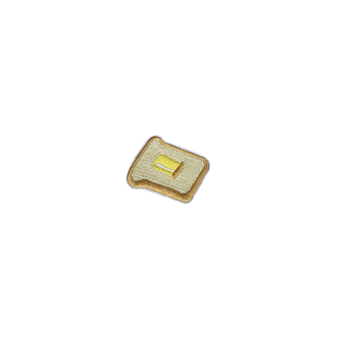 Butter Toast 4*3cm