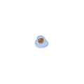 Sunny Side Up Fried Egg 1.5*1.5cm