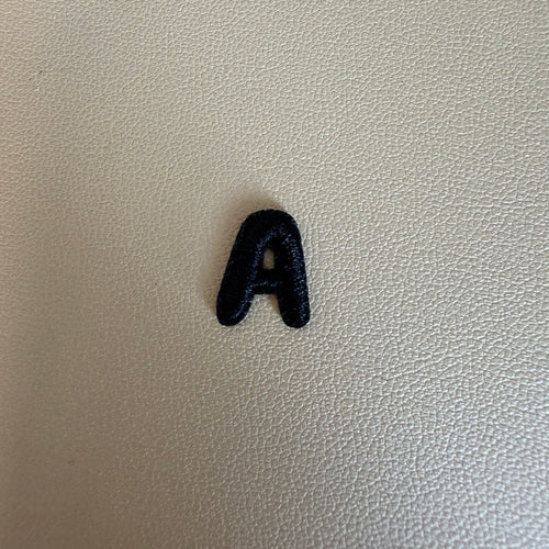 Black Alphabets 1cm
