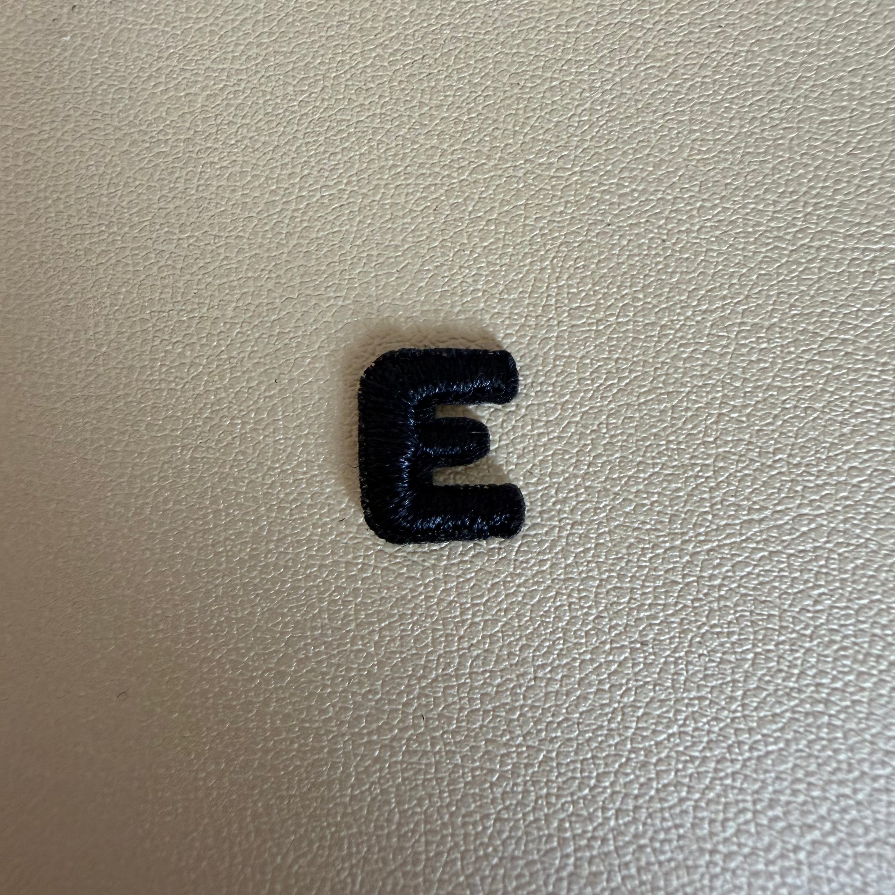 Black Alphabets 1cm