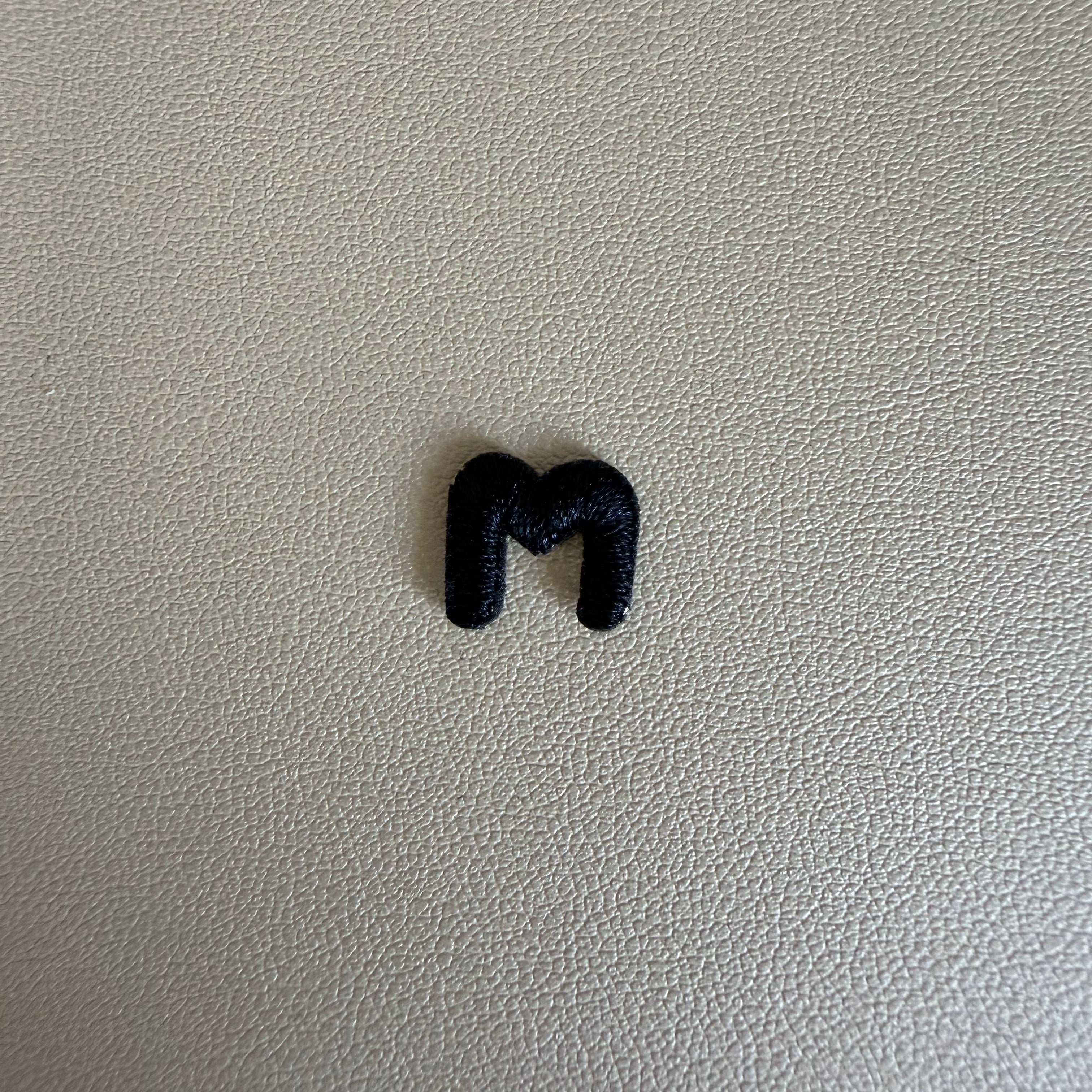 Black Alphabets 1cm