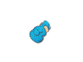 Blue Boxing Glove 2*1.3cm