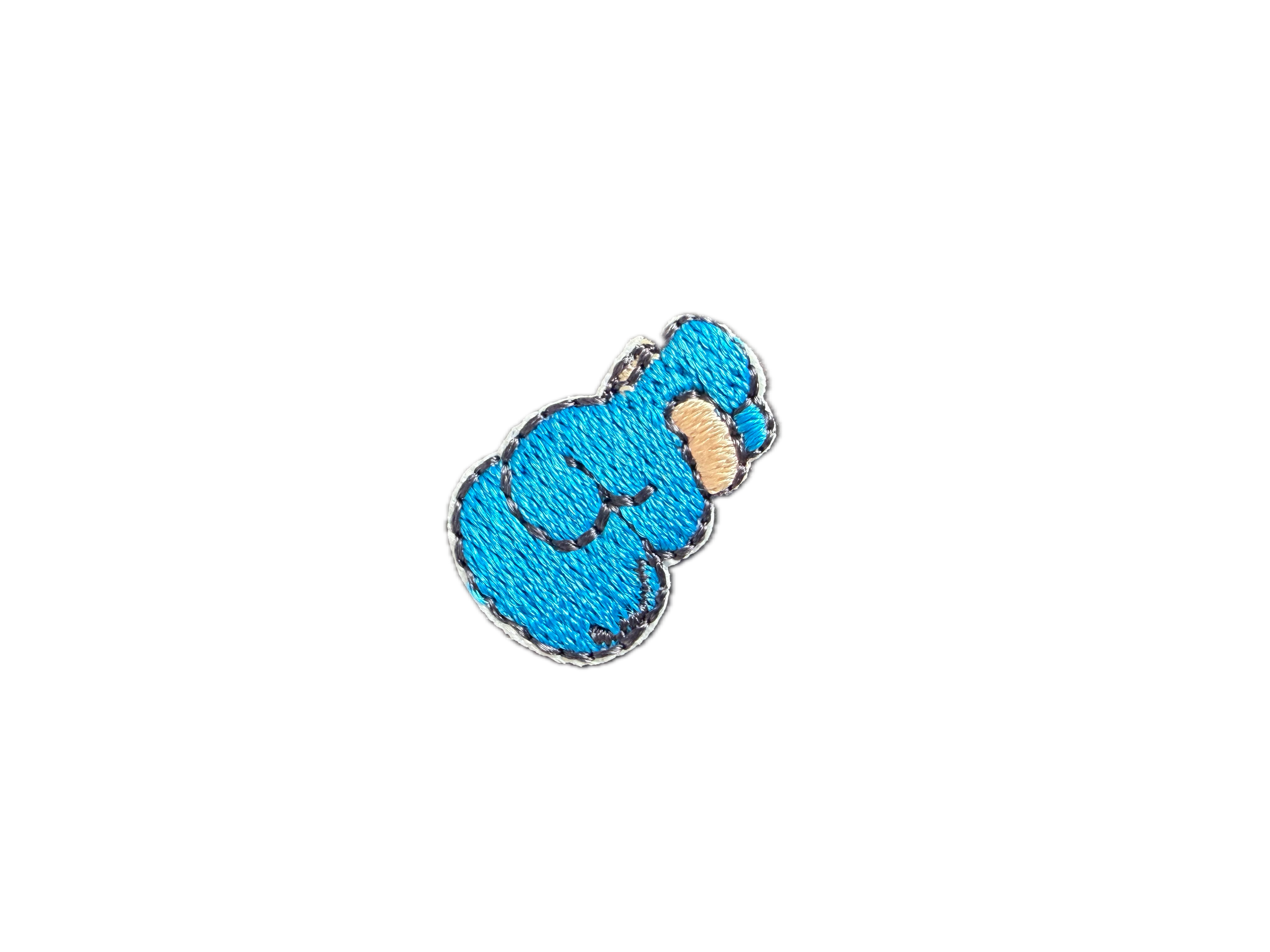 Blue Boxing Glove 2*1.3cm