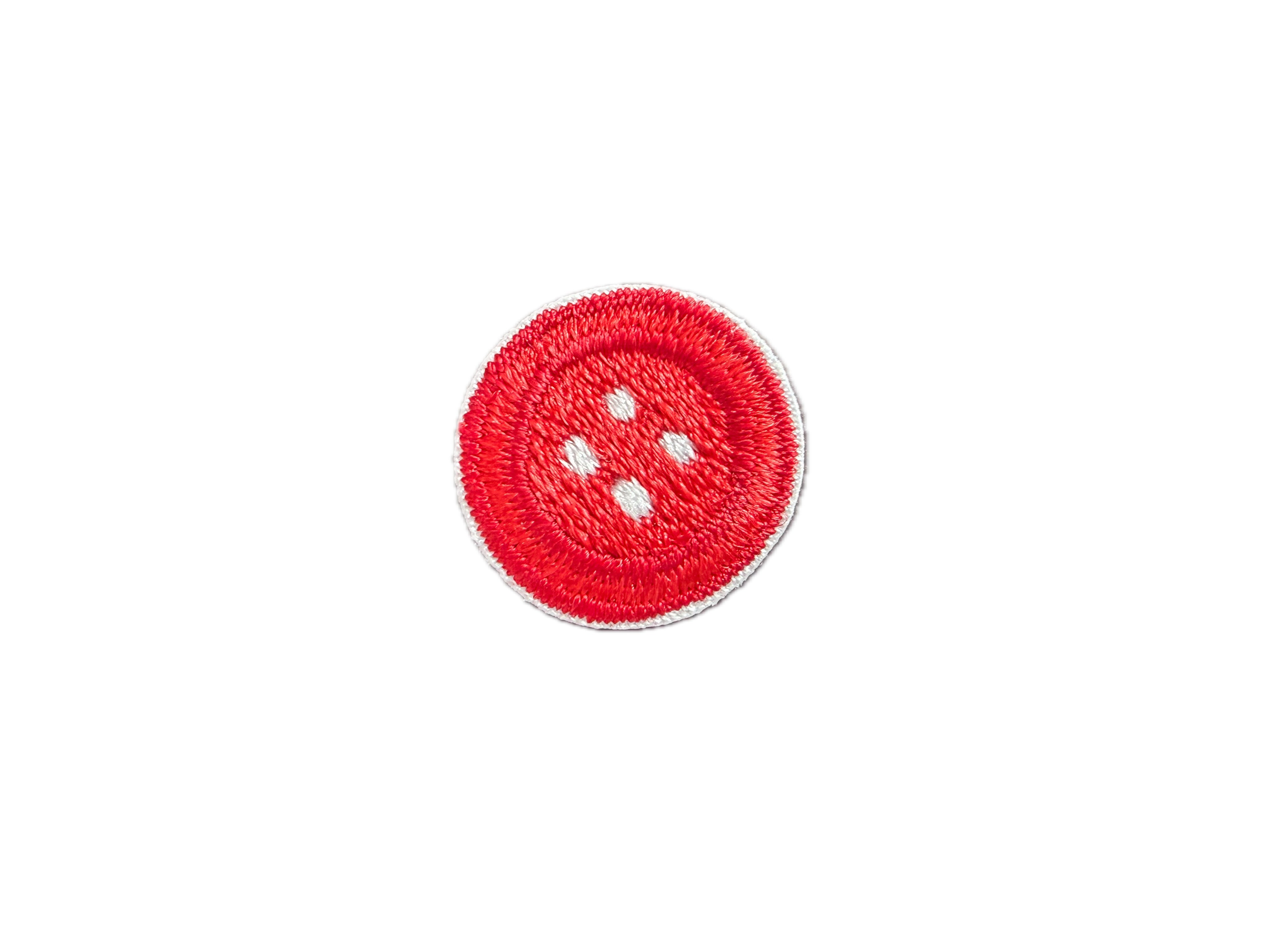 Red Button 1.6cm