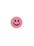Pink Black Smiley Face 1.8cm