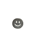 Black White Smiley Face 1.8cm