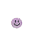 Purple Black Smiley Face 1.8cm