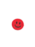 Red Black Smiley Face 1.8cm