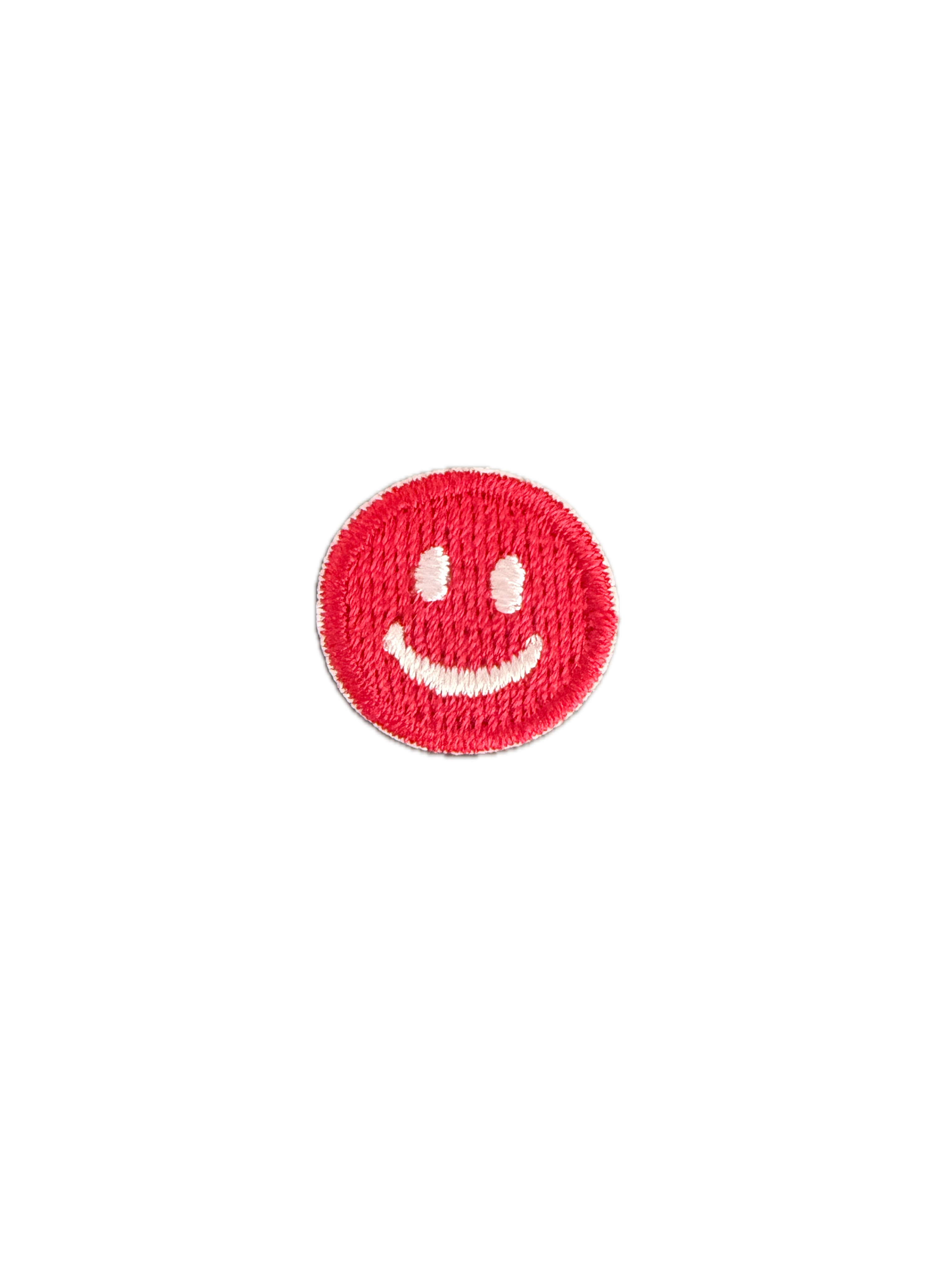 Red White Smiley Face 1.8cm