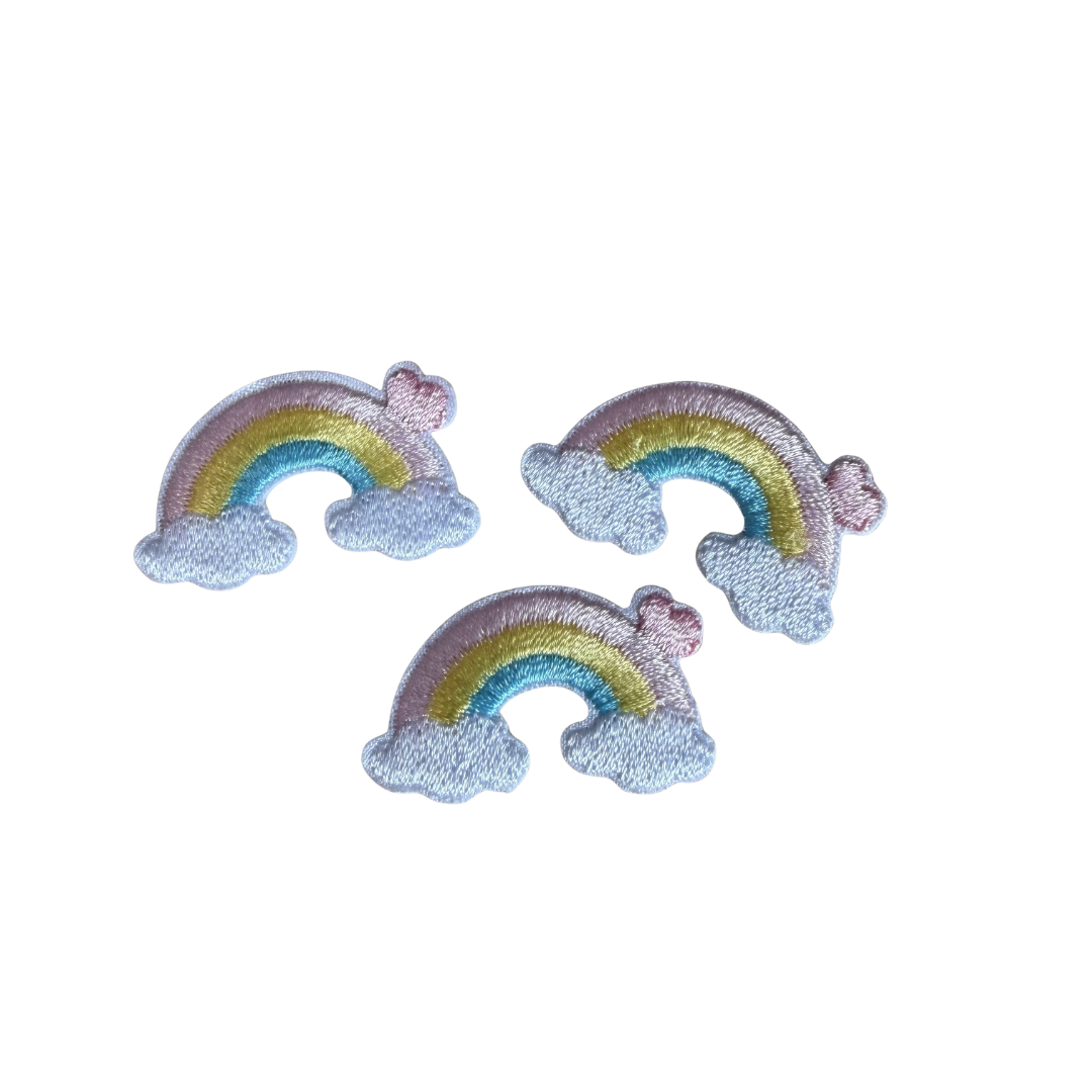 Rainbow on Clouds with Heart